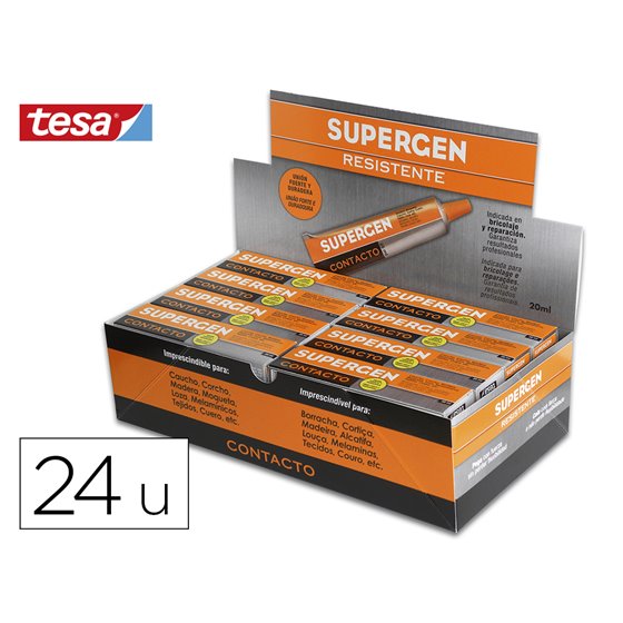Pegamento Supergen Contacto 20 Ml Unidad