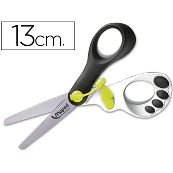 Tijera Escolar Maped Magic Up Koopy 13Cm Con Resorte Para Facilitar La Accion Del Corte Unidad