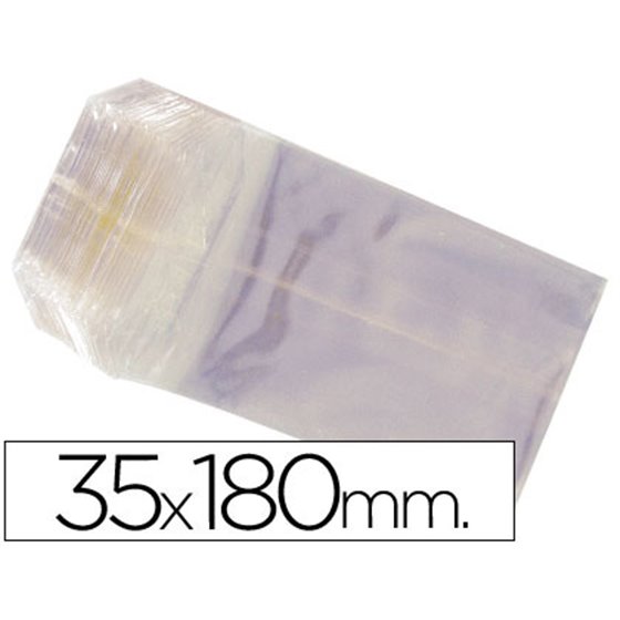 Bolsa Celofan 35X180 Mm Paquete 100 Unidades