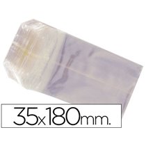 Bolsa Celofan 35X180 Mm Paquete 100 Unidades