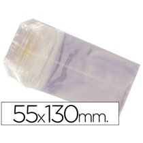Bolsa Celofan 55X130 Mm Paquete 100 Unidades