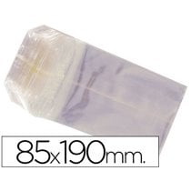Bolsa Celofan 85X190 Mm Paquete 100 Unidades
