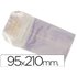 Bolsa Celofan 95X210 Mm Paquete 100 Unidades