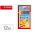 Lapices De Colores Stabilo Trio Caja De 12 Colores