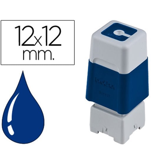 Sello Automatico Brother 12 Mm X 12 Mm Azul
