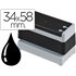 Sello Automatico Brother 34 Mm X 58 Mm Negro