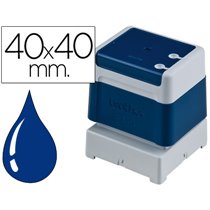 Sello Automatico Brother 40 Mm X 40 Mm Azul