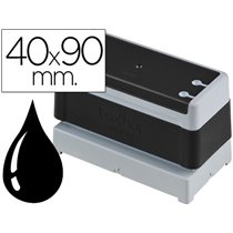 Sello Automatico Brother 40 Mm X 90 Mm Negro