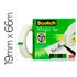 Cinta Adhesiva Scotch Magic Invisible 66 Mt X 19 Mm