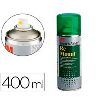 Pegamento 3M Spray Remount Adhesivo Reposicionable Indefinidamente Bote De 400 Ml