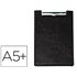 Carpeta Saro Plastico Con Pinza Cuarto Color Negro