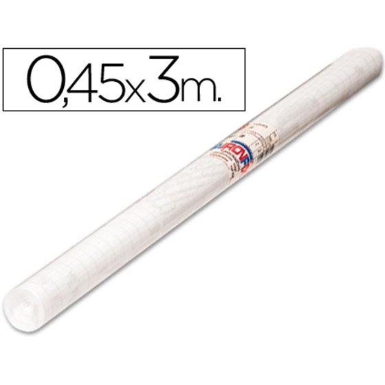 Rollo Adhesivo Aironfix Transparente Removible 69614 Rollo 0,45 X 3Mt
