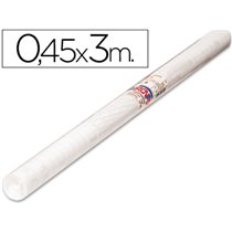 Rollo Adhesivo Aironfix Transparente Removible 69614 Rollo 0,45 X 3Mt