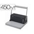 Encuadernadora Para Espiral Fellowes Esp-100 5:1 Perfora 20 Hojas Tamaño A4 Encuaderna 450H Incluye Alicates De Corte