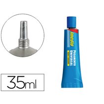 Pegamento Imedio Universal Transparente Banda Azul 35 Ml Unidad