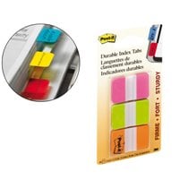 Banderitas Separadoras Rigidas Dispensador 3 Colores Post-It Index 686-Pgo Medianos22 Banderitas Por Color