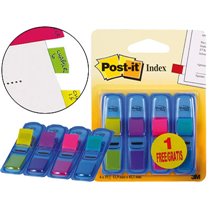 Banderitas Señalizadoras Post-It 3+1 Gratis Clipstrip