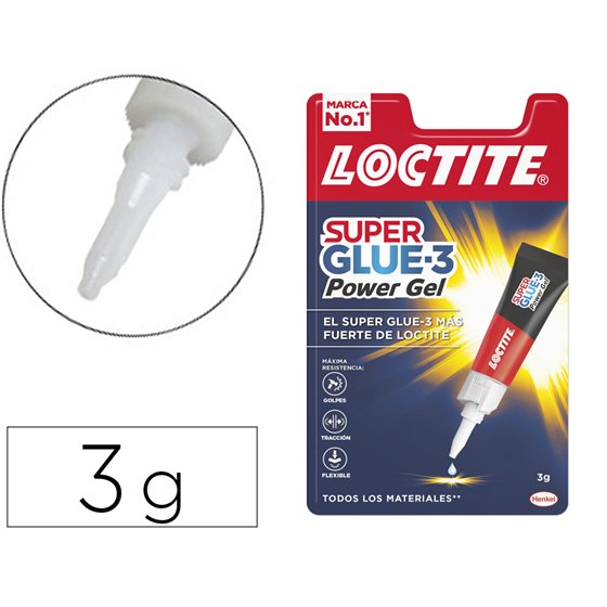 Pegamento Loctite Power Gel 3 Gr Adhesivo Instantaneo Unidad