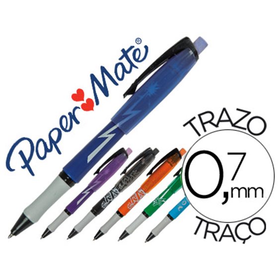 Boligrafo Replay Max Fantasia Colores Surtidos Con Goma De Borrar