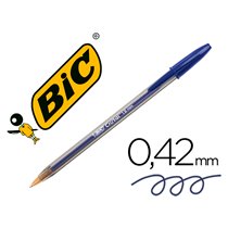 Boligrafo Bic Cristal X-Large Tinta Azul 1,6 Mm