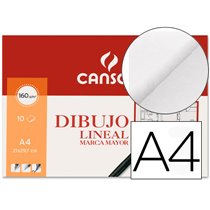 Papel Dibujo Marca Mayor 160Gr Din A4 Minipack De 10 Hojas