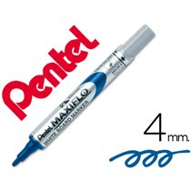 Rotulador Maxiflo Pentel Para Pizarra Blanca Color Azul