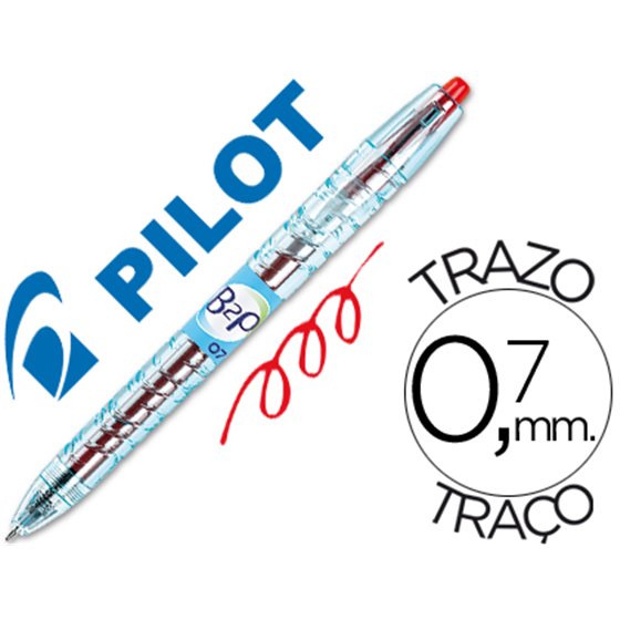 Boligrafo Pilot Gel B2P Rojo