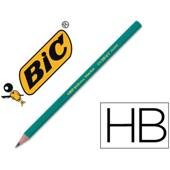Lapices De Grafito Bic Evolution Hb