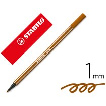 Rotulador Stabilo Acuarelable Pen 68 Marron 1 Mm