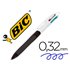 Boligrafo Bic Cuatro Colores Con Grip Colore Negro Punta 1,3 Mm