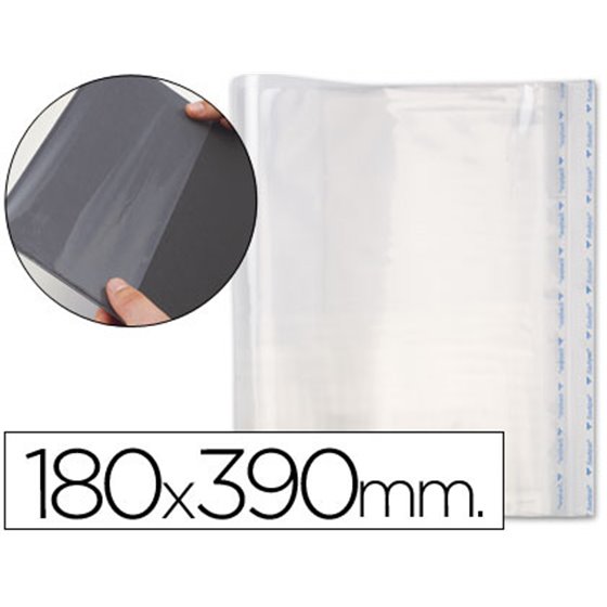 Forralibro Pp Ajustable Adhesivo 180X390Mm