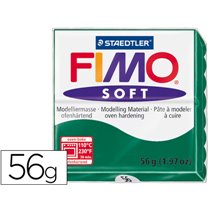 Pasta Staedtler Fimo Soft 57 Gr Color Verde Esmeralda