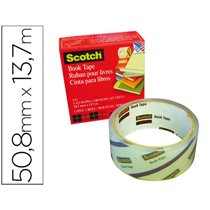 Cinta Adhesiva Scotch 845 Book Tape 13,7 Mt X 50,8 Mm
