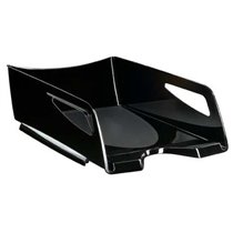 Bandeja Sobremesa Cep Maxi De Gran Capacidad 386X270X115 Mm Plastico Negra