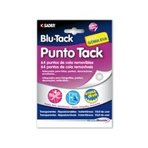 Sujetacosa Masilla Bostik Blu Tack Punto De Cola Removible Blister De 64 Unidades