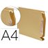 Carpeta Colgante Fade Din A4 Visor Lateral 250X330X30 Mm Kraft