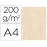 Papel Pergamino Din A4 200 Gr Color Marmol Beige Paquete De 25 Hojas