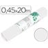 Rollo Adhesivo Liderpapel Unicolor Blanco Brillo Rollo De 0,45 X 20 Mt