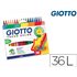 Rotulador Giotto Turbo Color Caja De 36 Colores