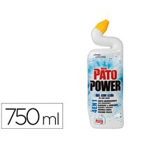 Limpiador De Inodoro Pato Formula 4 En Uno Gel Con Lejia 750 Ml