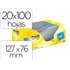 Bloc De Notas Adhesivas Quita Y Pon Post-It Amarillo Canario 76X127 Mm Pack Promocional 16+4 Gratis