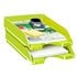 Bandeja Sobremesa Cep Plastico Verde 257X348X66 Mm