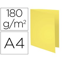 Subcarpeta Cartulina Reciclada Exacompta Din A4 Amarillo 170 Gr
