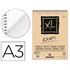 Bloc Dibujo Esbozo Canson Xl Kraft Din A3 Kraft Rayado Beige Espiral 29,7X42 Cm 60 Hojas 90 Gr