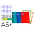 Cuaderno Espiral Oxford Ebook 4 Tapa Extradura Din A5+ 120 H Microperforadas Cuadro 5 Mm Colores Vivos Surtidos