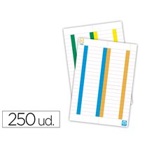 Tira De Papel Para Visores Pack De 250 Etiquetas