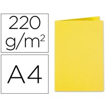 Subcarpeta Cartulina Exacompta Din A4 Amarillo 220 Gr