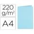 Subcarpeta Cartulina Exacompta Din A4 Azul Claro 220 Gr