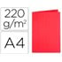 Subcarpeta Cartulina Exacompta Din A4 Rojo 220 Gr