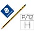 Lapices De Grafito Staedtler Noris N.3 H Unidad